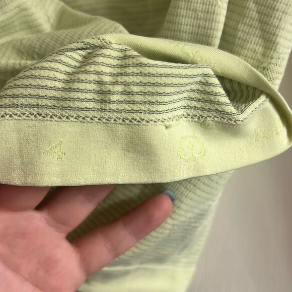 ✨Lululemon Citrus Swiftly Tech Long Sleeve Crew Sz 4 Top✨ - Picture 12 of 12